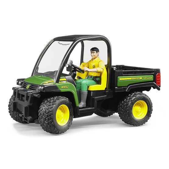 Bruder John Deere Gator avec conducteur