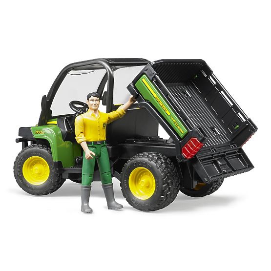 Bruder John Deere Gator avec conducteur
