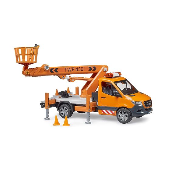 Bruder MB Sprinter avec nacelle élévatrice
