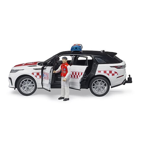 Bruder Véhicule de secours médical Range Rover Velar avec conducteur