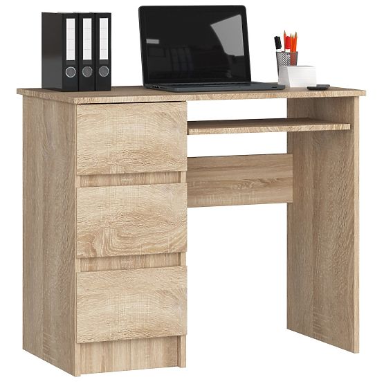 BUREAU A-6 CLP PK SONOMA GAUCHE