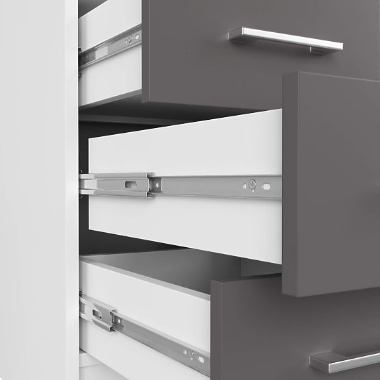 BUREAU ANA PK BLANC / GRIS