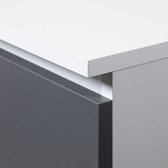 BUREAU ANA PK BLANC / GRIS