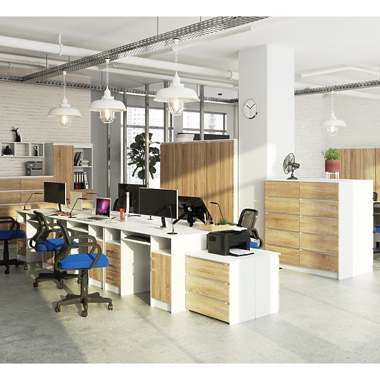 BUREAU ANA PK BLANC / SONOMA