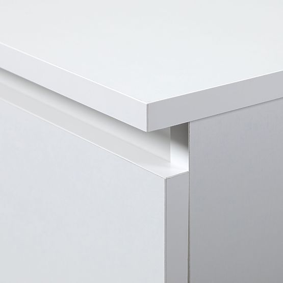 BUREAU CLP 135cm PK BLANC