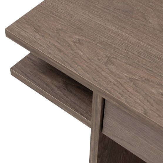 Bureau/console avec tiroir Kanso, Chêne Baltic Storm