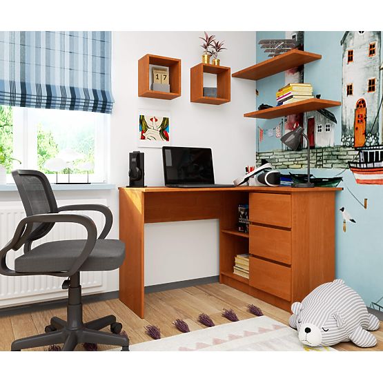 BUREAU D'ANGLE B16 CLP DROIT AULNE