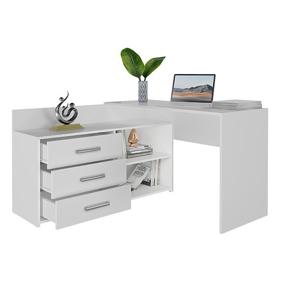 Bureau d'angle DANY BLANC