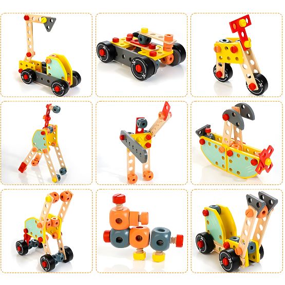 Bureau de travail en bois pour enfants ECOTOYS