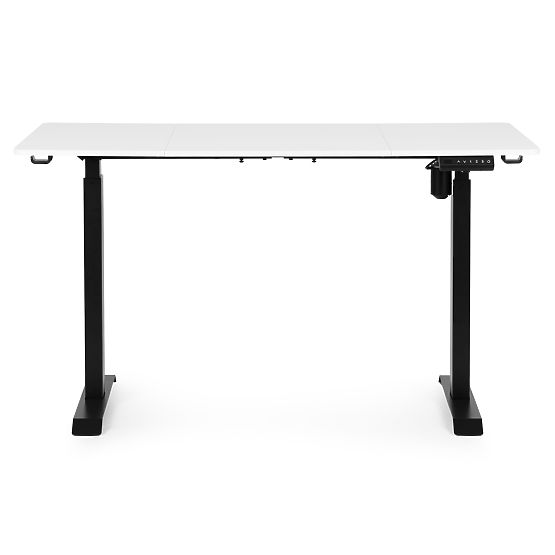 Bureau électrique réglable 140x70 cm, hauteur ajustable 76-121 cm ModernHome