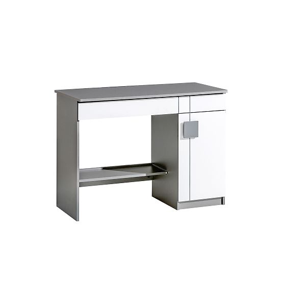Bureau Gumi - blanc / anthracite