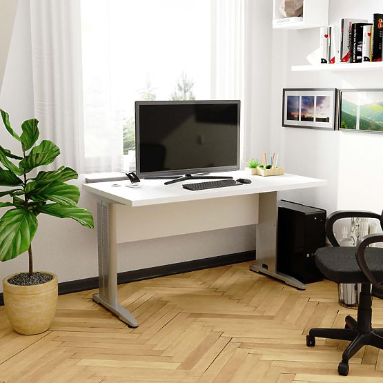 BUREAU INFORMATIQUE BM-135 BLANC