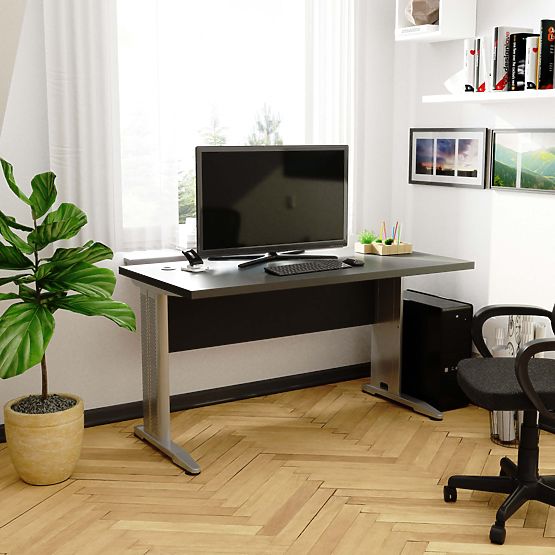 BUREAU INFORMATIQUE BM-135 GRIS