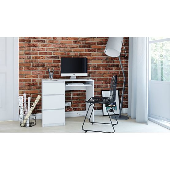 Bureau Lima GAUCHE BLANC