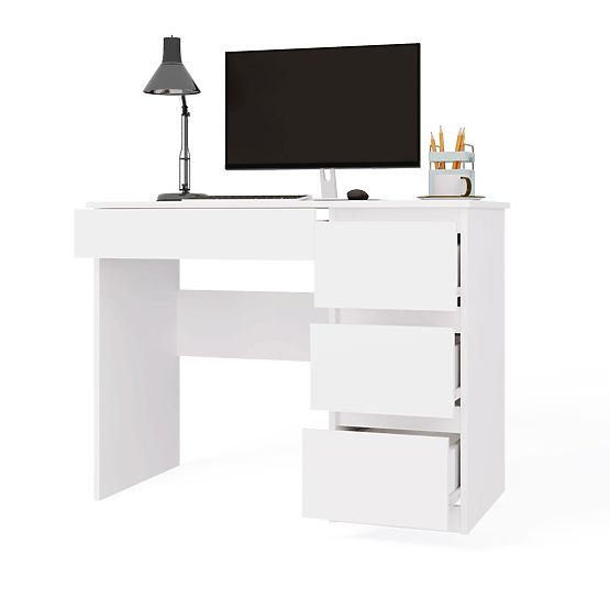Bureau Mijas DROIT BLANC