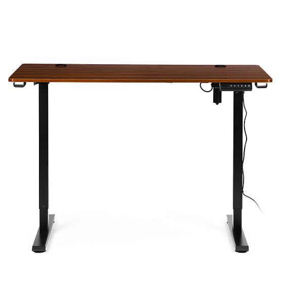 Bureau réglable électriquement 120x60 cm, hauteur ajustable 72-117 cm ModernHome