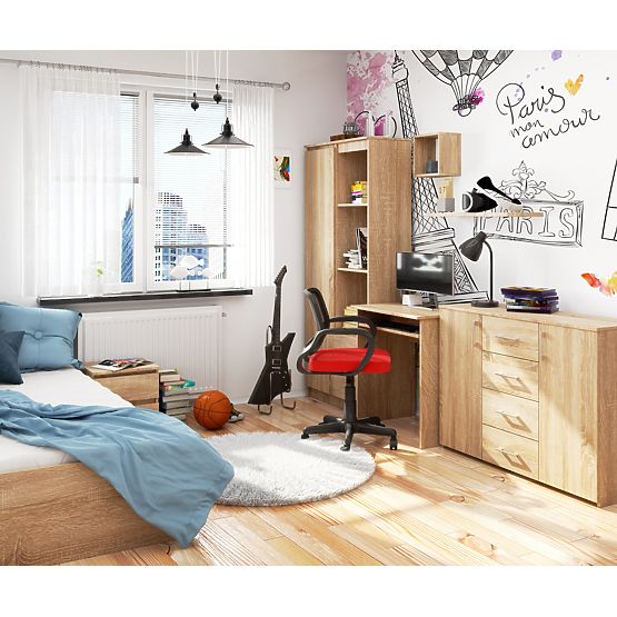 BUREAU STAR PK CHÊNE SONOMA