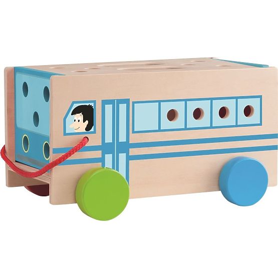 Bus de construction avec outils