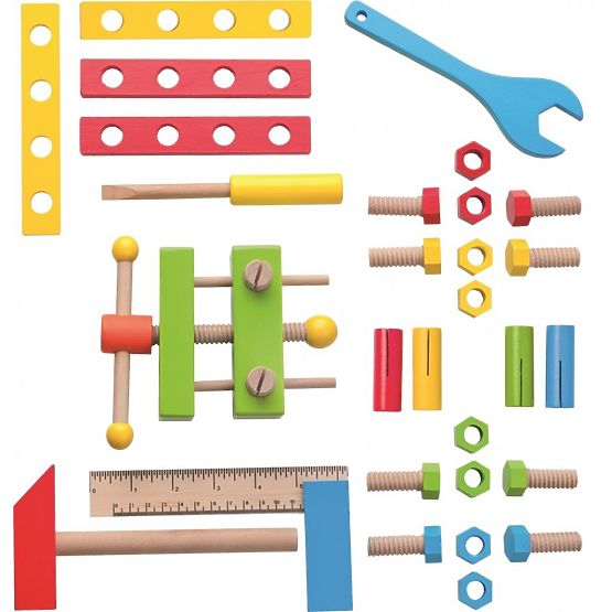 Bus de construction avec outils