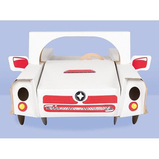 Cabriolet rapide en carton