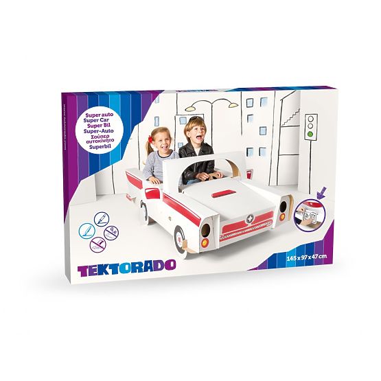 Cabriolet rapide en carton