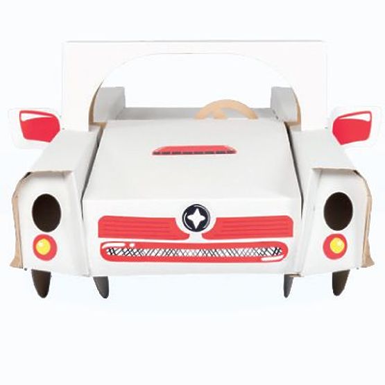 Cabriolet rapide en carton