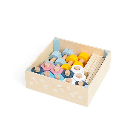 Caisse de boulons et écrous Bigjigs