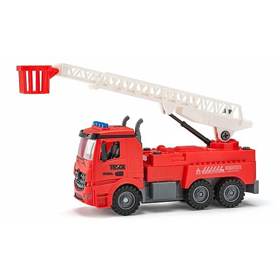 Camion de pompier à piles, à visser