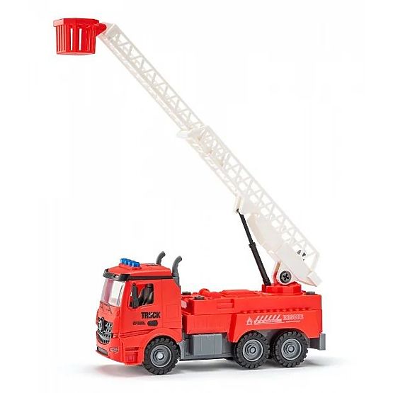 Camion de pompier à piles, à visser