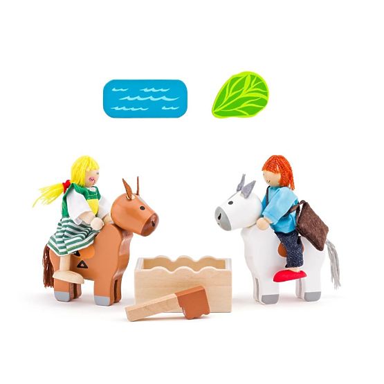 Camion en bois pour le transport de chevaux