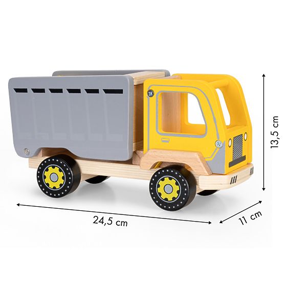Camion poubelle en bois EcoToys