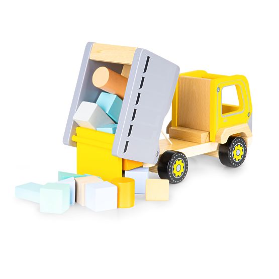 Camion poubelle en bois EcoToys
