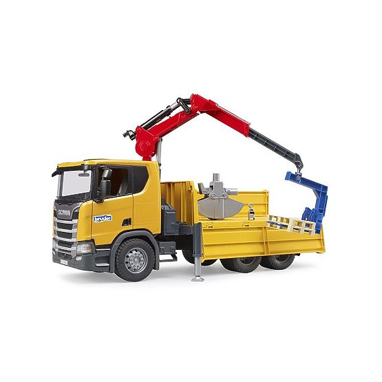 Camion Scania Bruder avec bras
