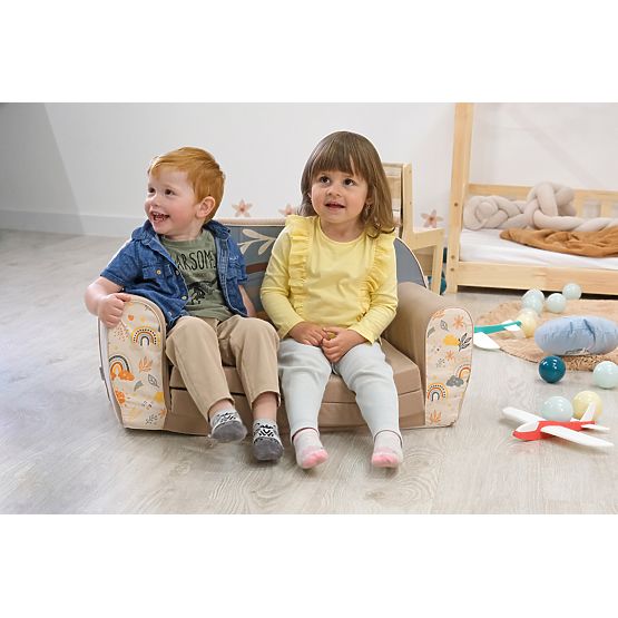 Canapé pour enfants Arc-en-ciel