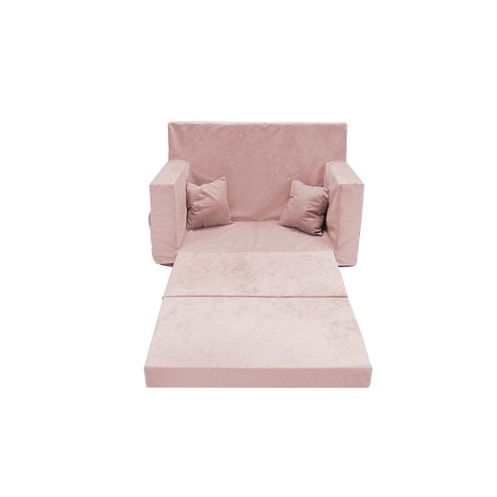 Canapé-lit enfant Classic - Rose poudré
