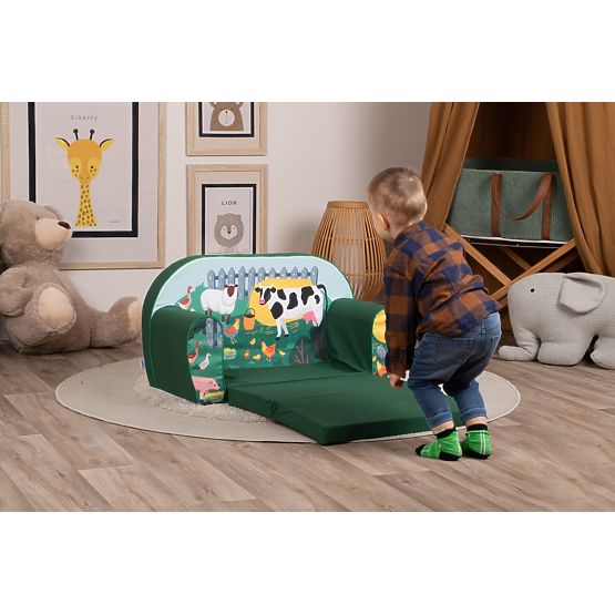 Canapé pour enfants - Animaux de la ferme