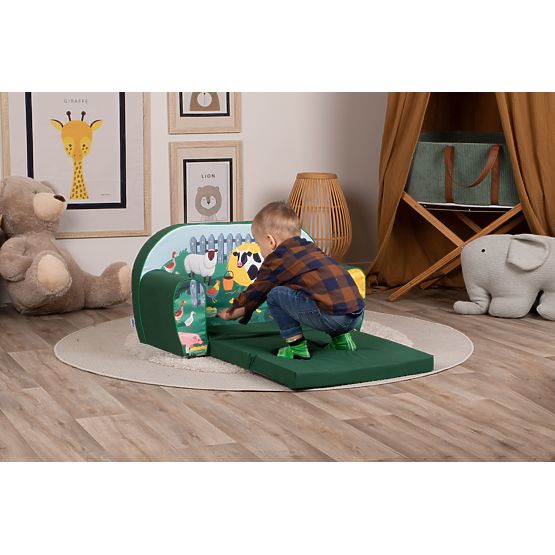 Canapé pour enfants - Animaux de la ferme