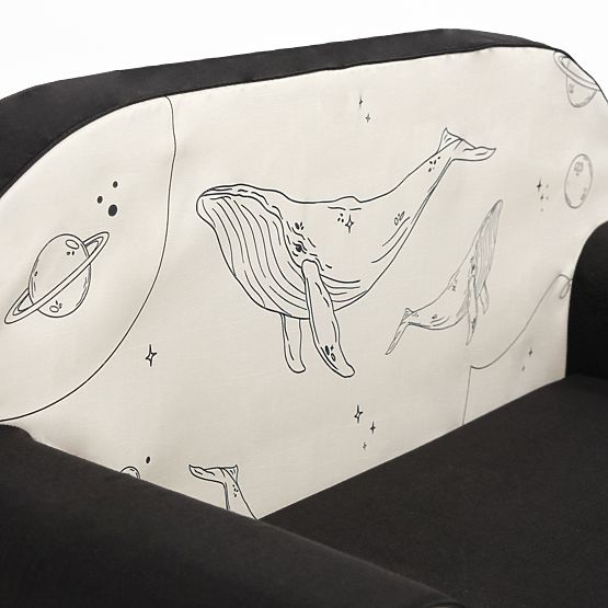 Canapé pour enfants - Baleines