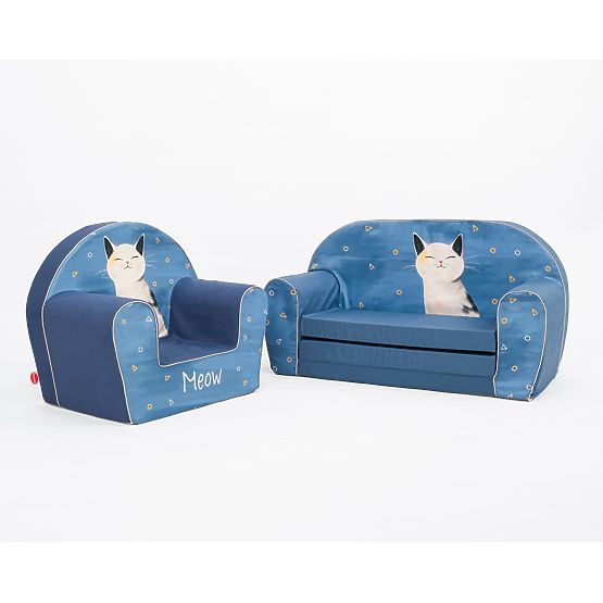 Canapé pour enfants - Chaton Endormi
