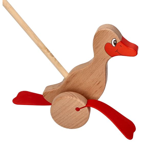 Canard - jouet à pousser