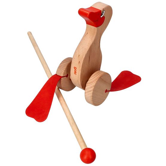 Canard - jouet à pousser