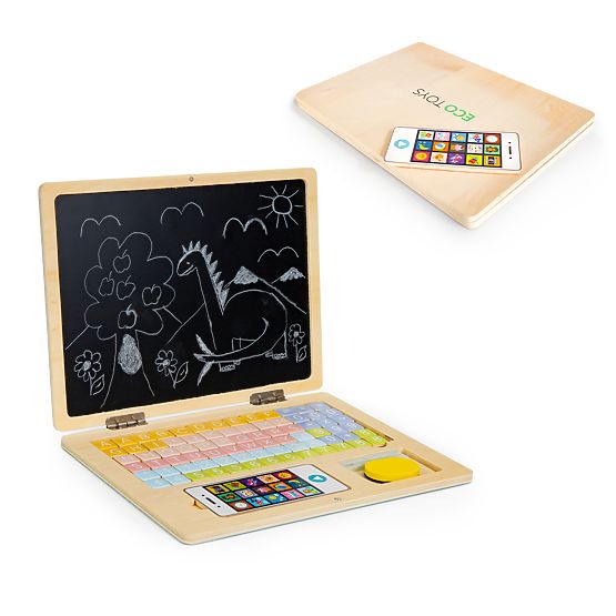 Carnet magnétique en bois