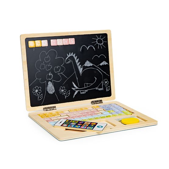 Carnet magnétique en bois rose