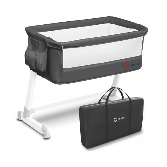 Lit parapluie pour lit parent Theo - gris foncé