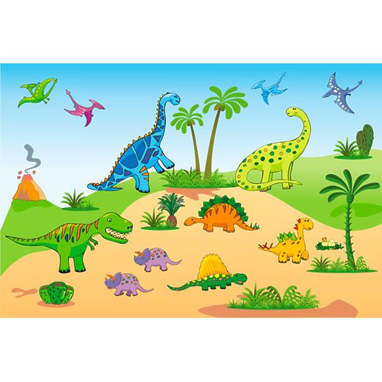 Cette photo dinosaures