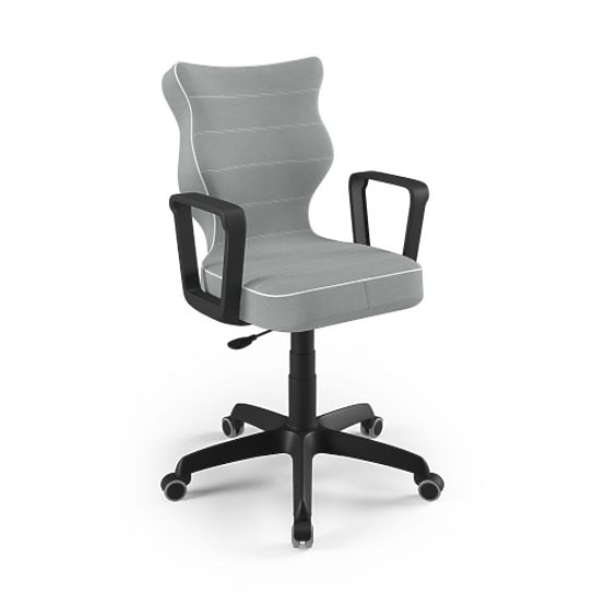Chaise de bureau ajustée pour une hauteur de 146-176,5 cm - gris