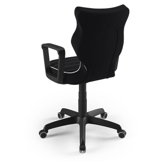 Chaise de bureau ajustée pour une hauteur de 146-176,5 cm - noire