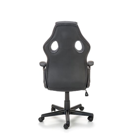 Chaise de bureau BERKEL - noir et gris