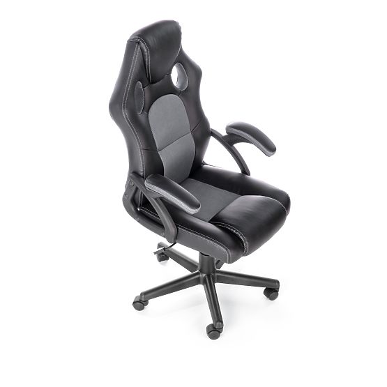 Fauteuil de bureau BERKEL - noir et gris