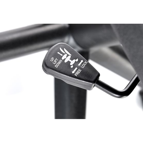 Chaise de bureau BERKEL - noir et gris